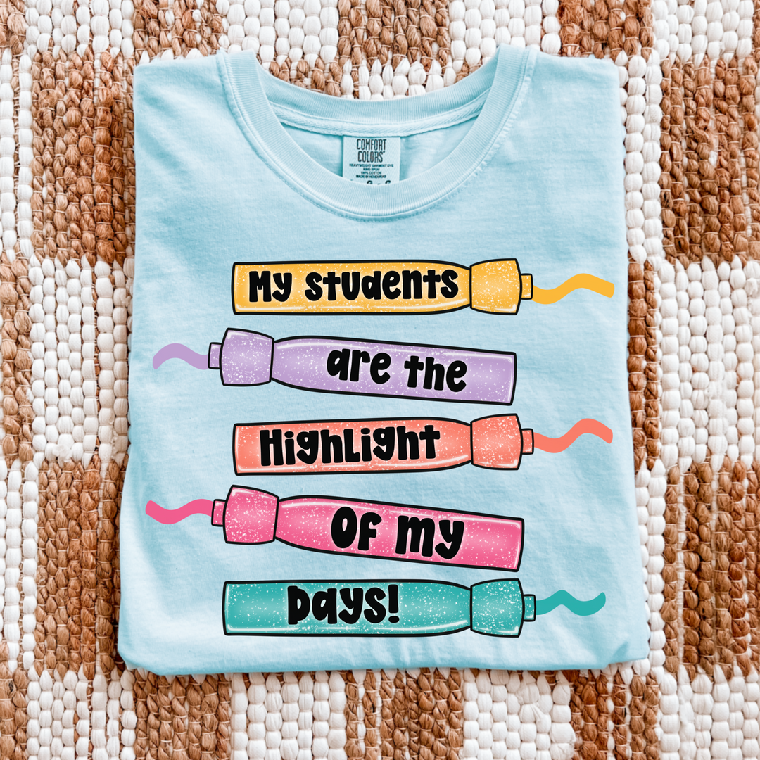 Students Are the Highlight DTF Print