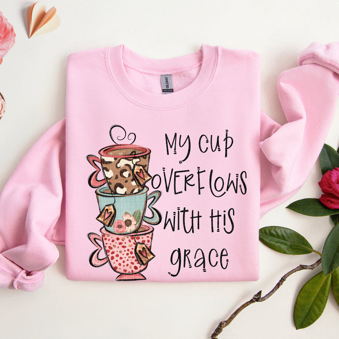 My Cup Overflows DTF Print