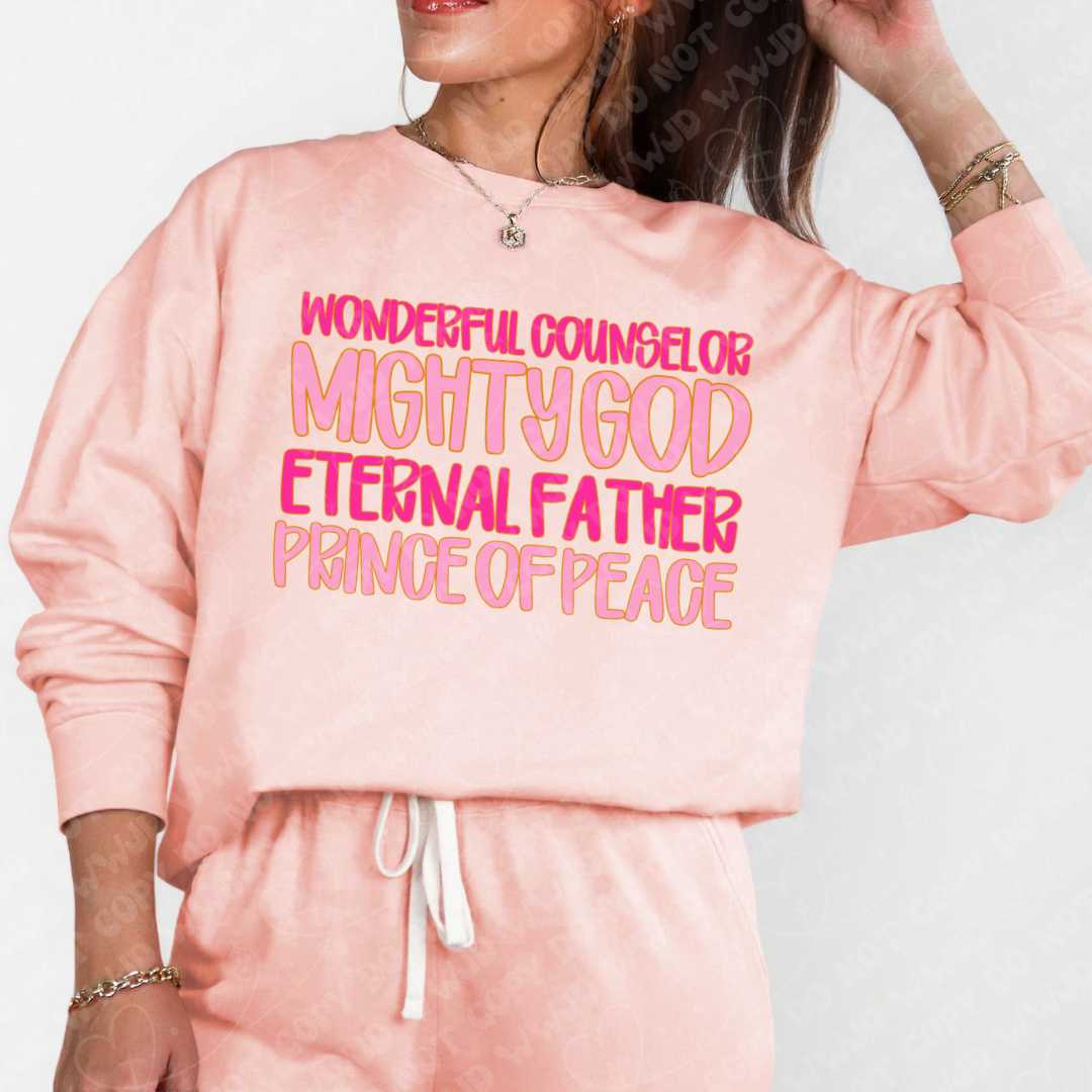 Names Of God DTF Print