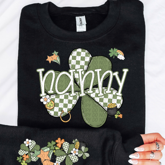 St Patrick Names DTF Print