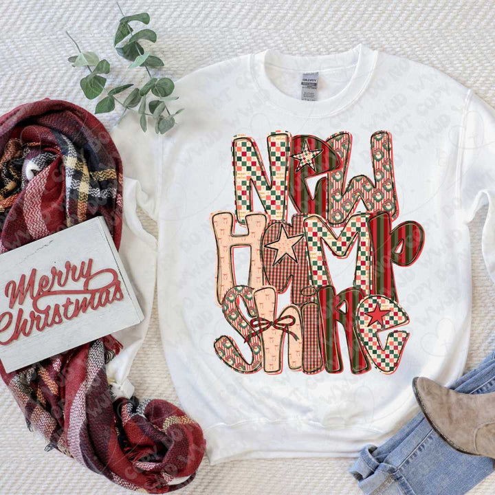 Merry State Alpha DTF Print