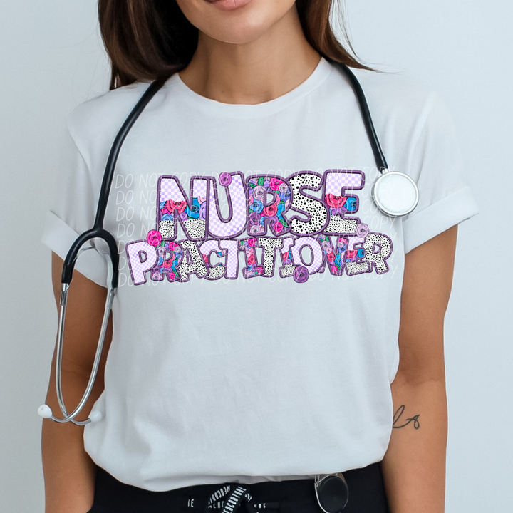 Pretty In Purple Careers DTF Print