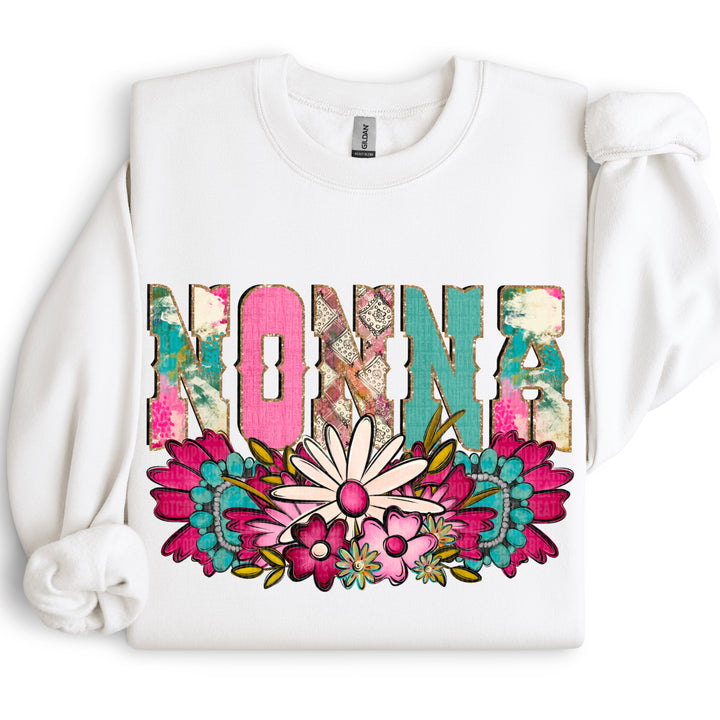 Western Floral Names DTF Print