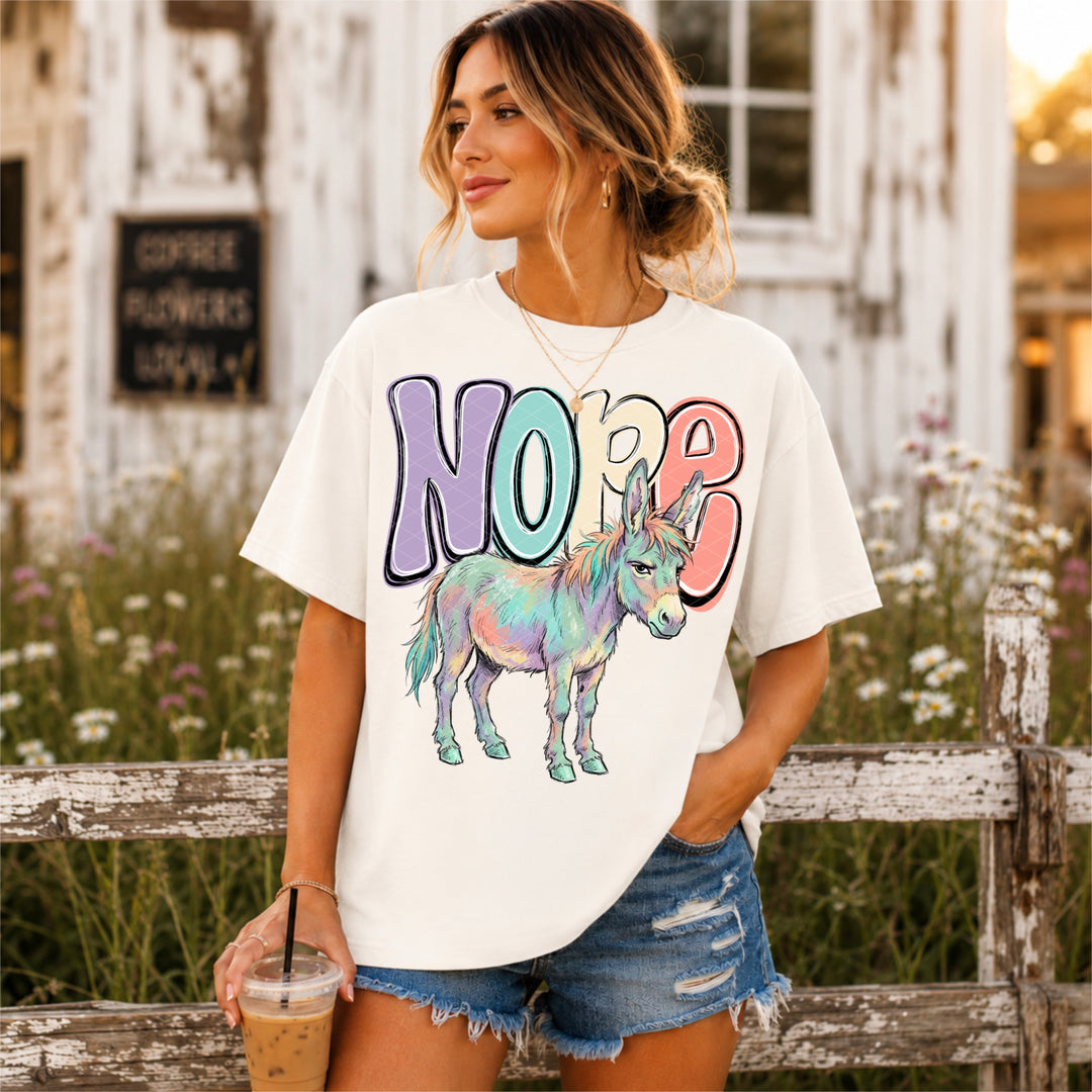 Nope DTF Print