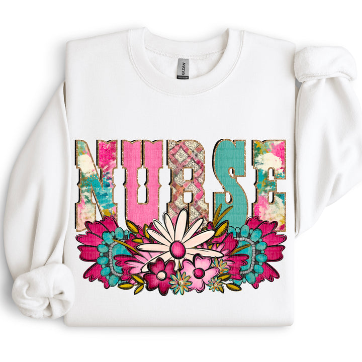 Western Floral Names DTF Print