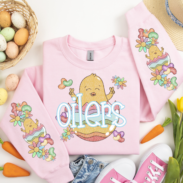 Easter Mascots DTF Print