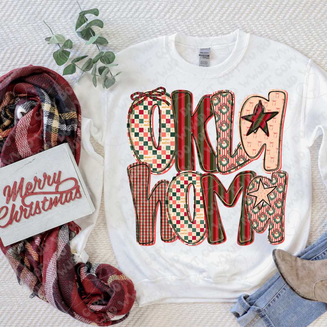 Merry State Alpha DTF Print