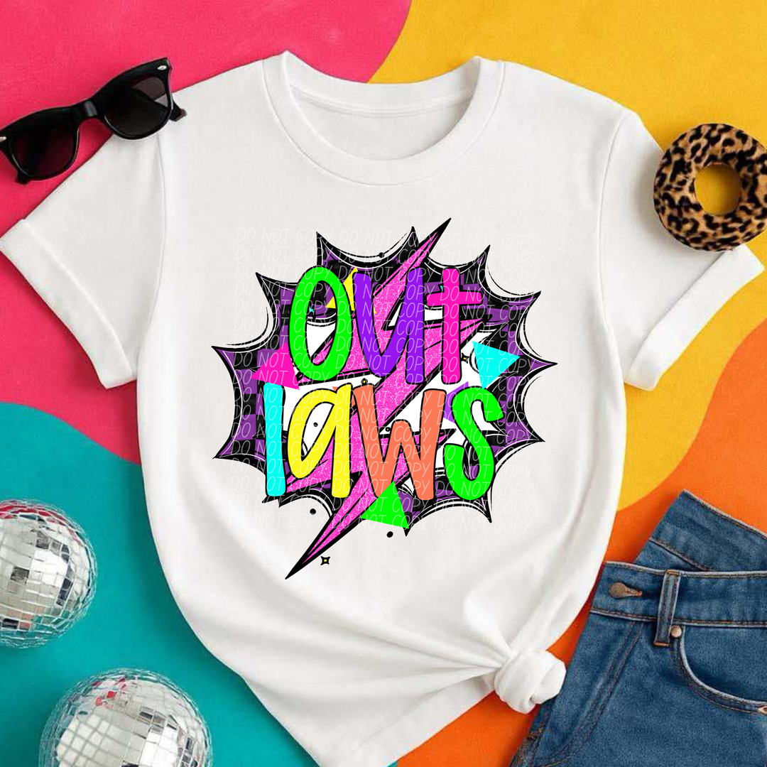 80's Hero Mascots DTF Print