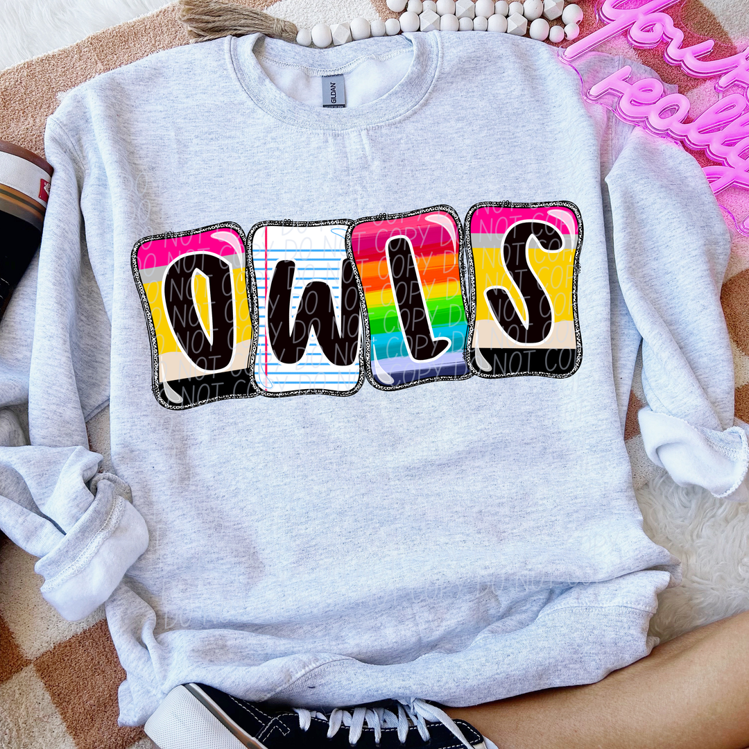 School Daze Mascots DTF Print