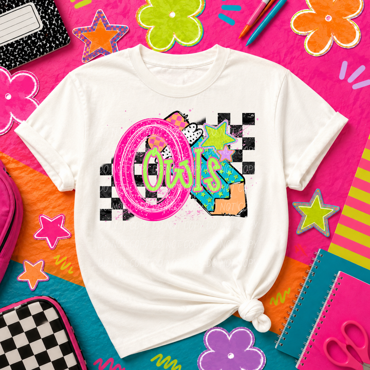 A Is For Mascots DTF Print
