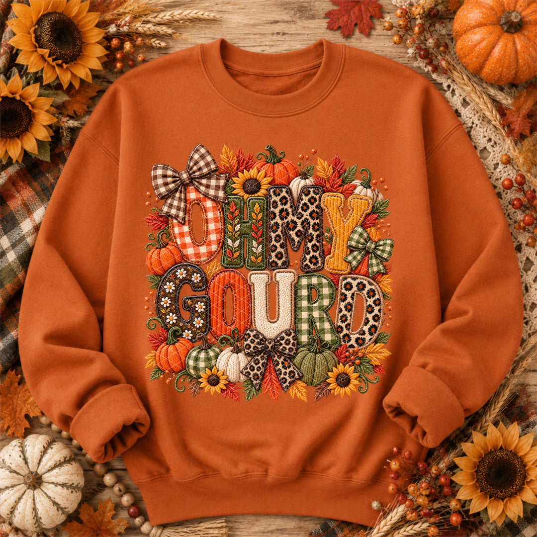 Oh My Gourd DTF Print