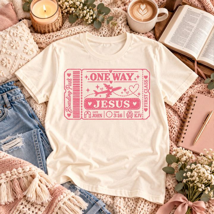 One Way Plane DTF Print
