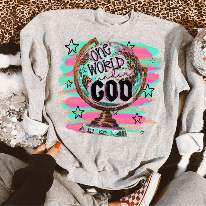 One World Under God DTF Print