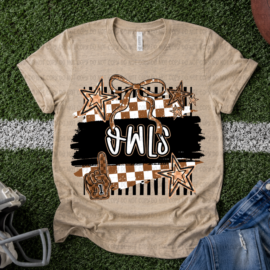 Gold Mascots DTF Print