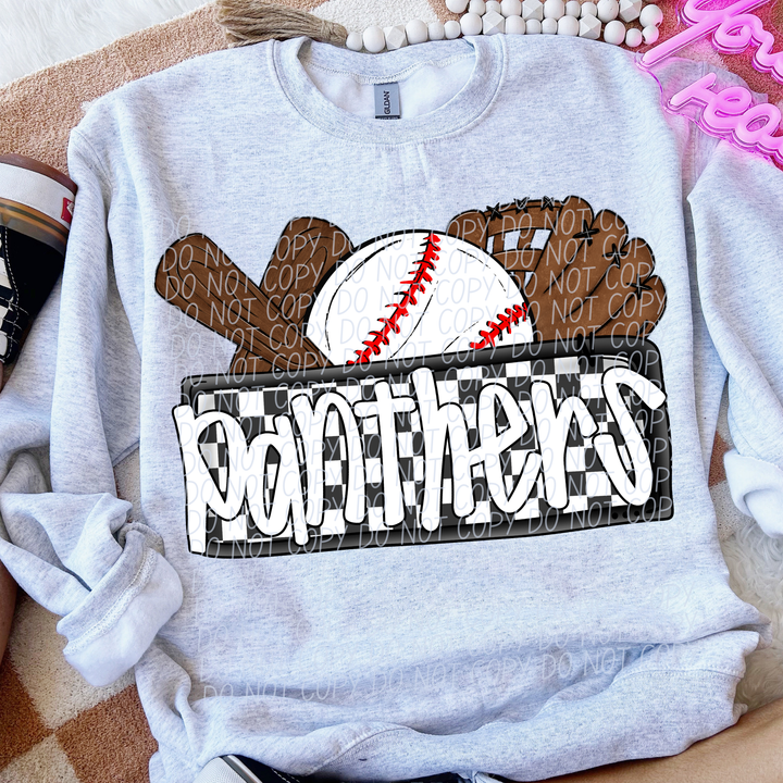 Baseball Mascots DTF Print