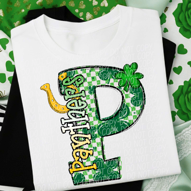 St Patrick's Day Mascots DTF Print