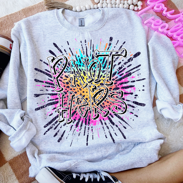 Color Splash Mascots Youth DTF Print