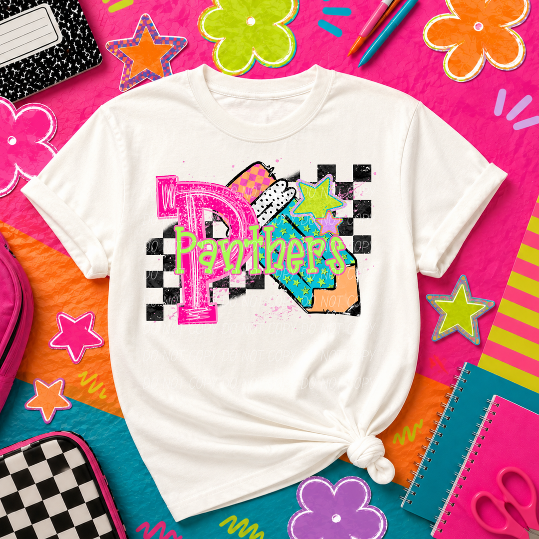 A Is For Mascots DTF Print