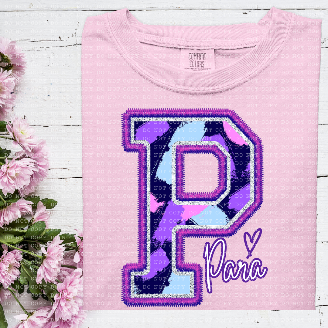 Perfectly Purple Occupations DTF Print