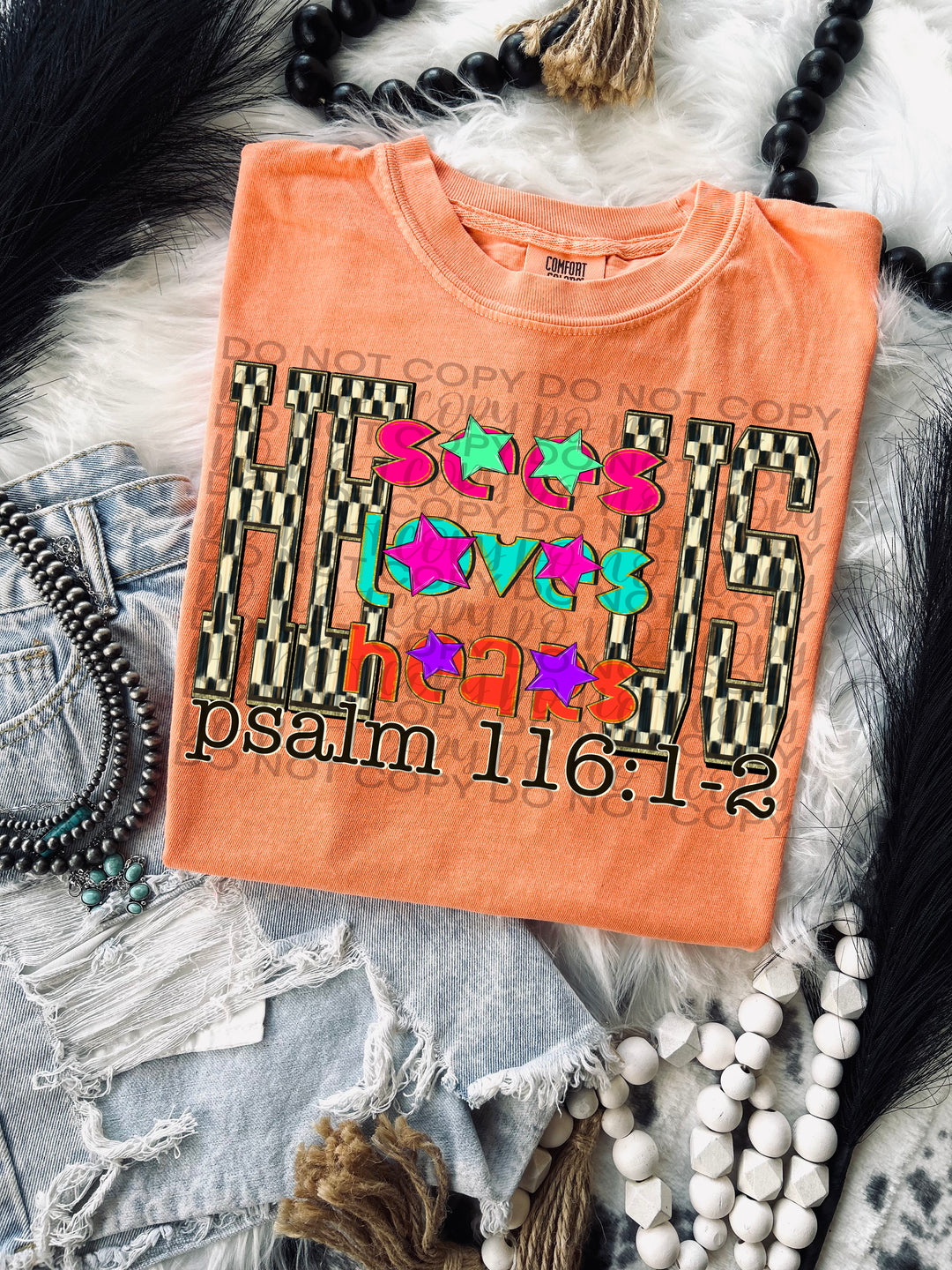Psalm 116:1-2 DTF Print