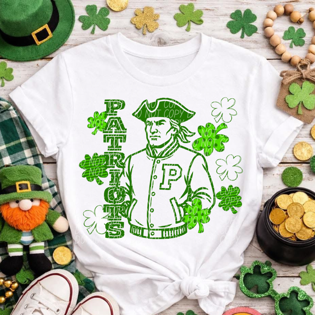 Letterman Clover Mascots DTF Prints