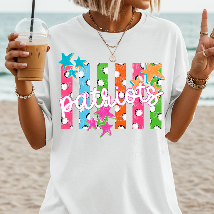 Polka Dot Pride DTF Print