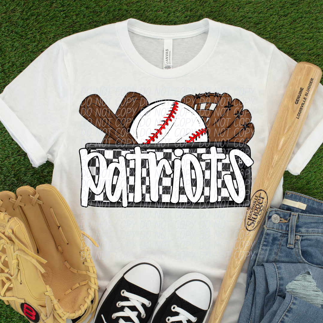 Baseball Mascots DTF Print
