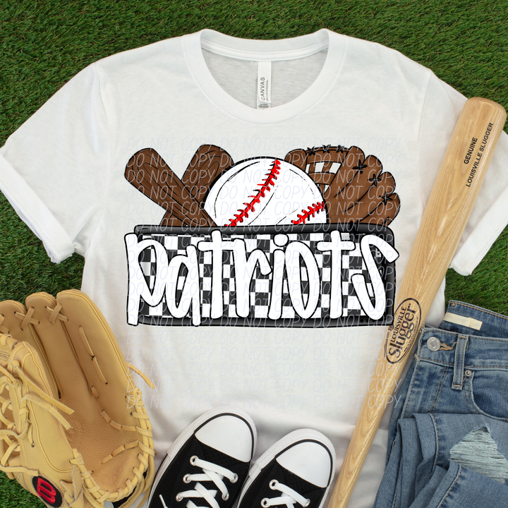 Baseball Mascots DTF Print