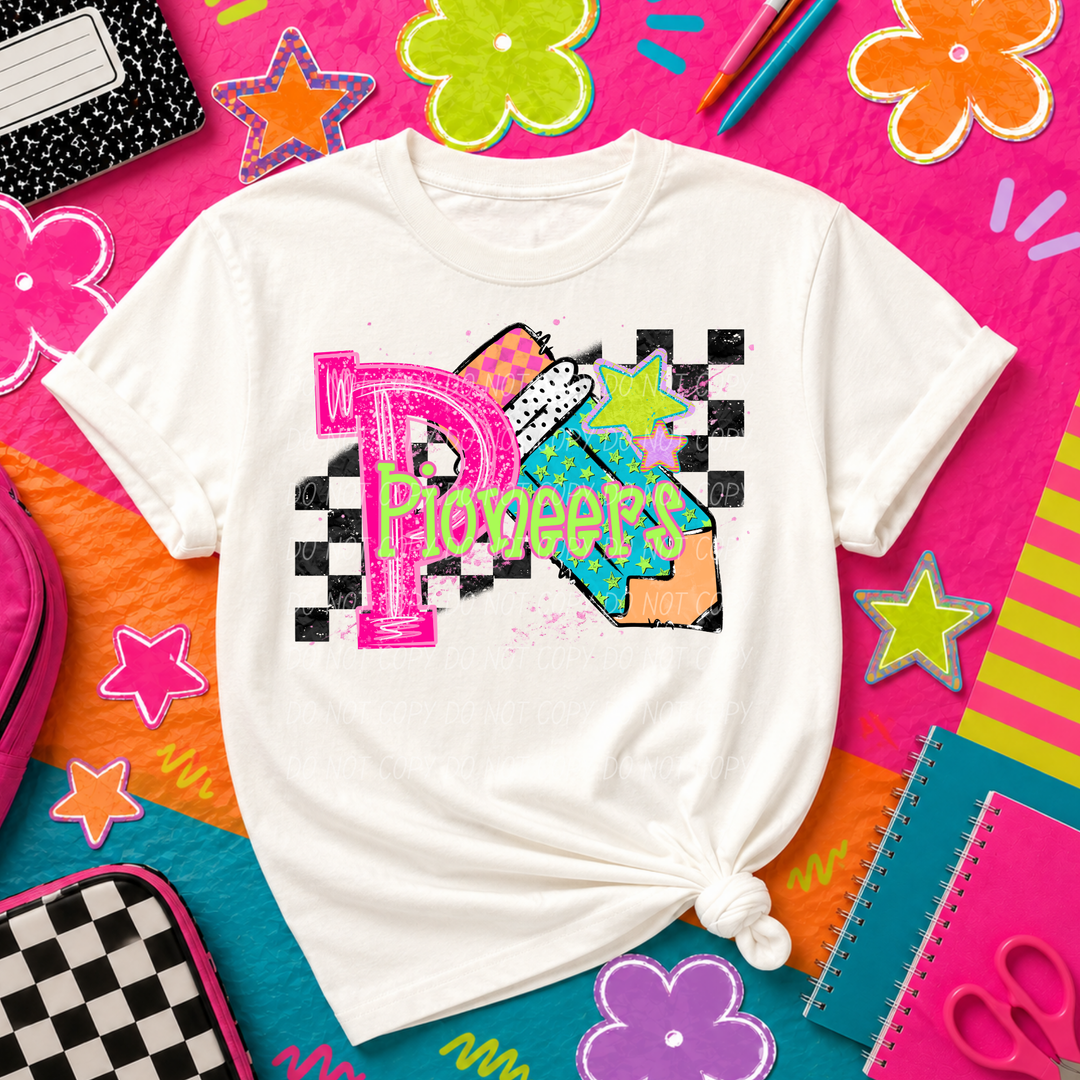A Is For Mascots DTF Print