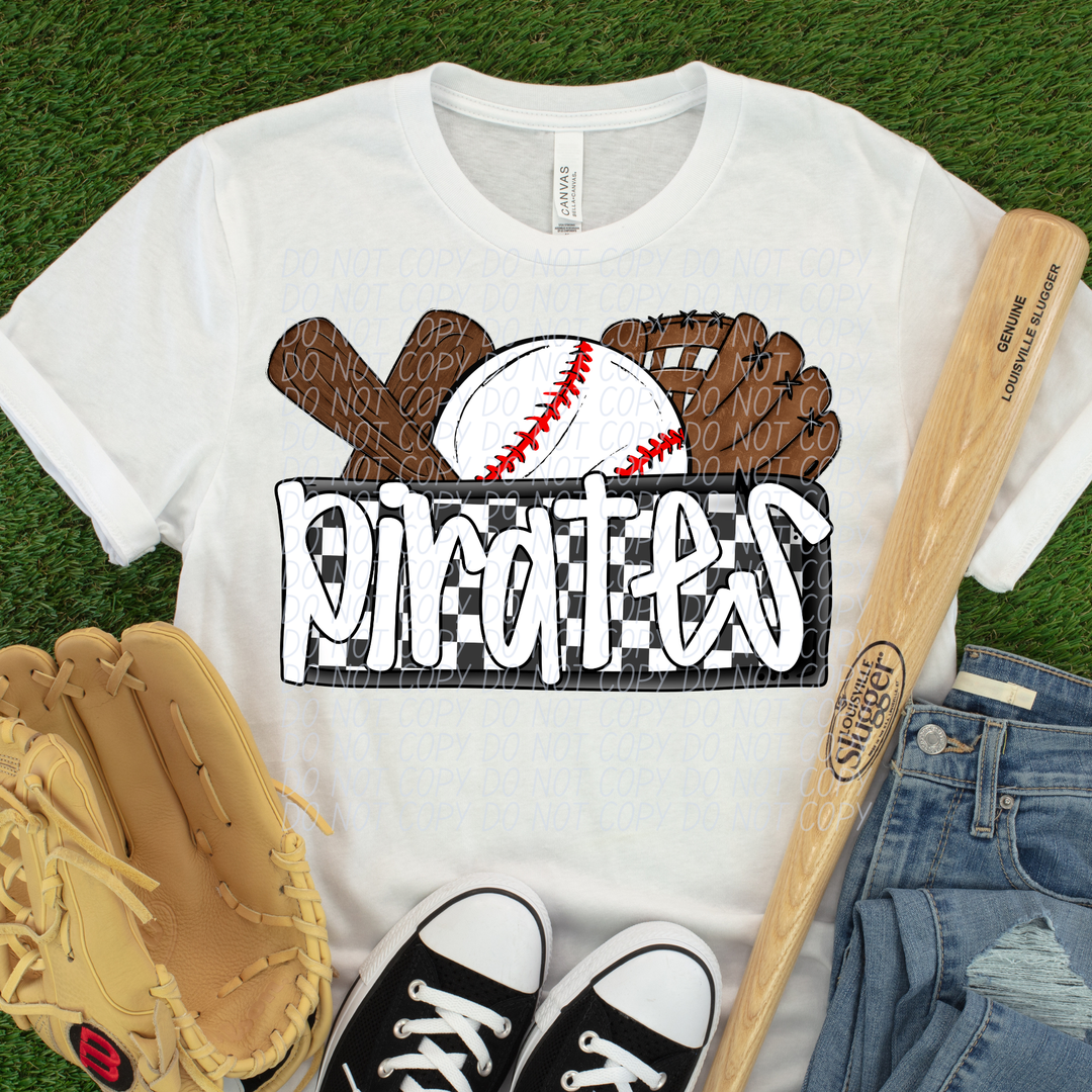 Baseball Mascots DTF Print