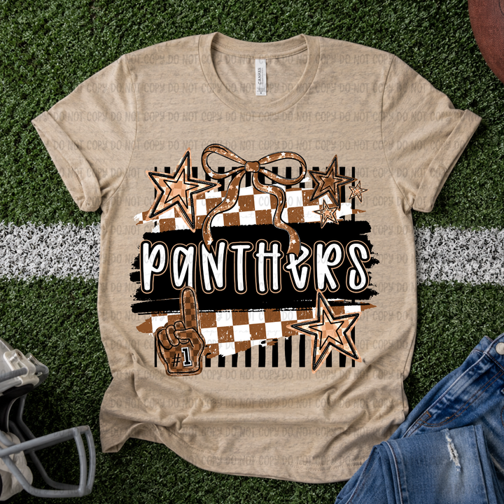 Gold Mascots DTF Print