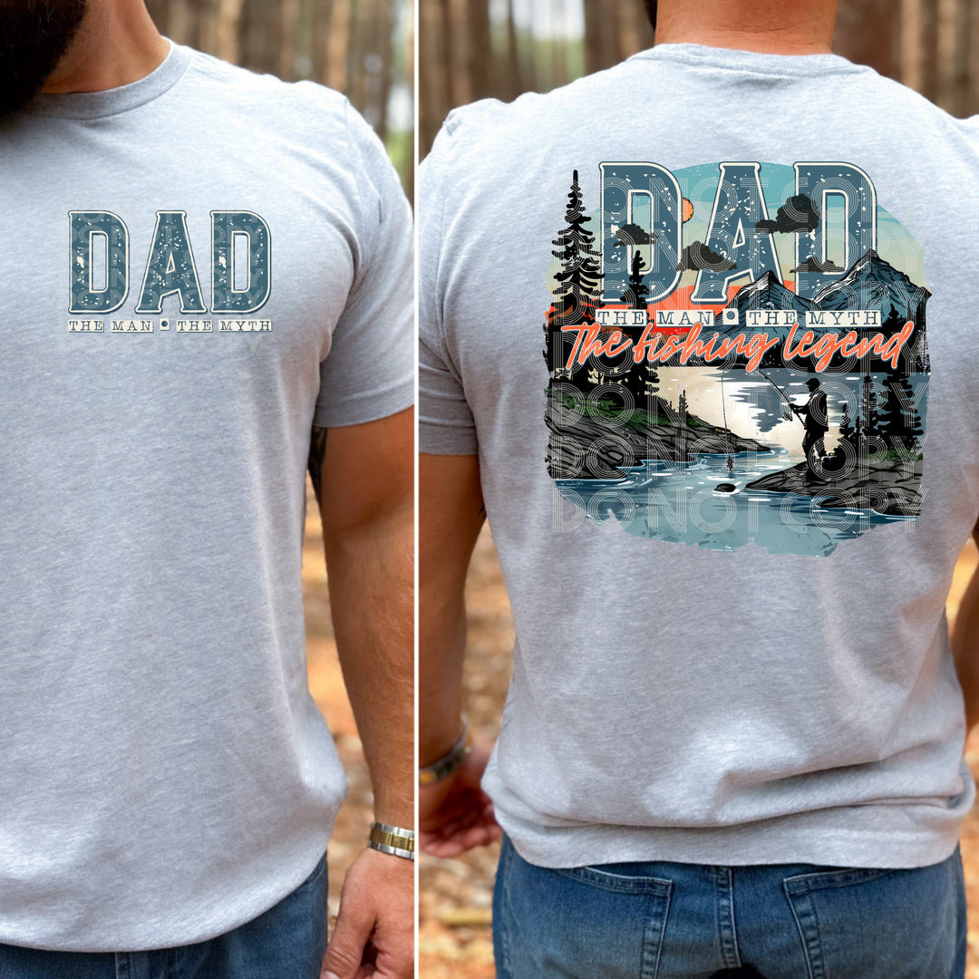 Fishing Legend DTF Print