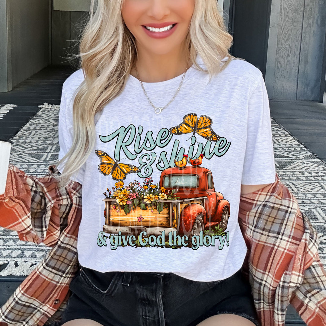 Rise and Shine DTF Print
