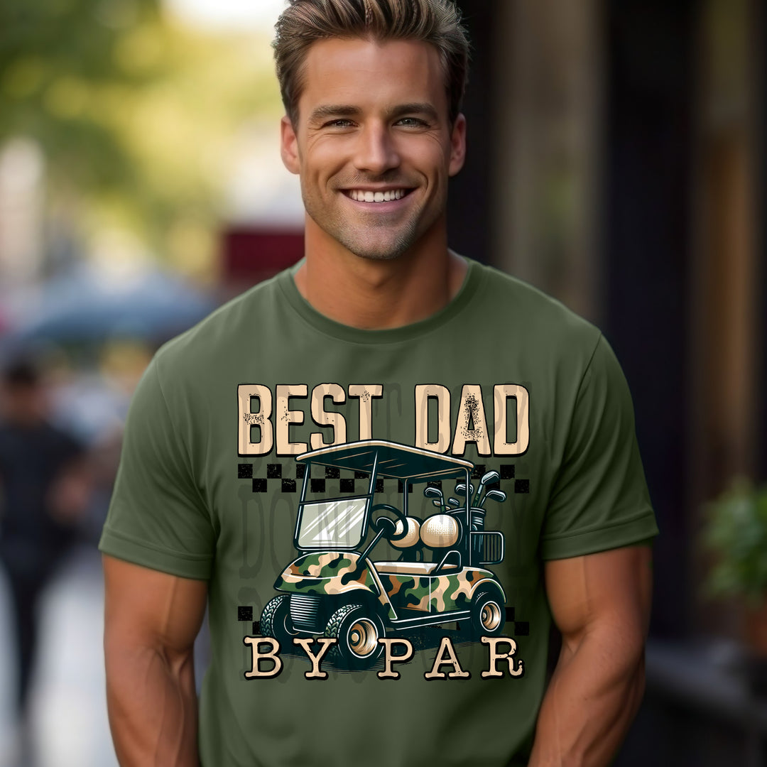 Best Dad by Par DTF Print