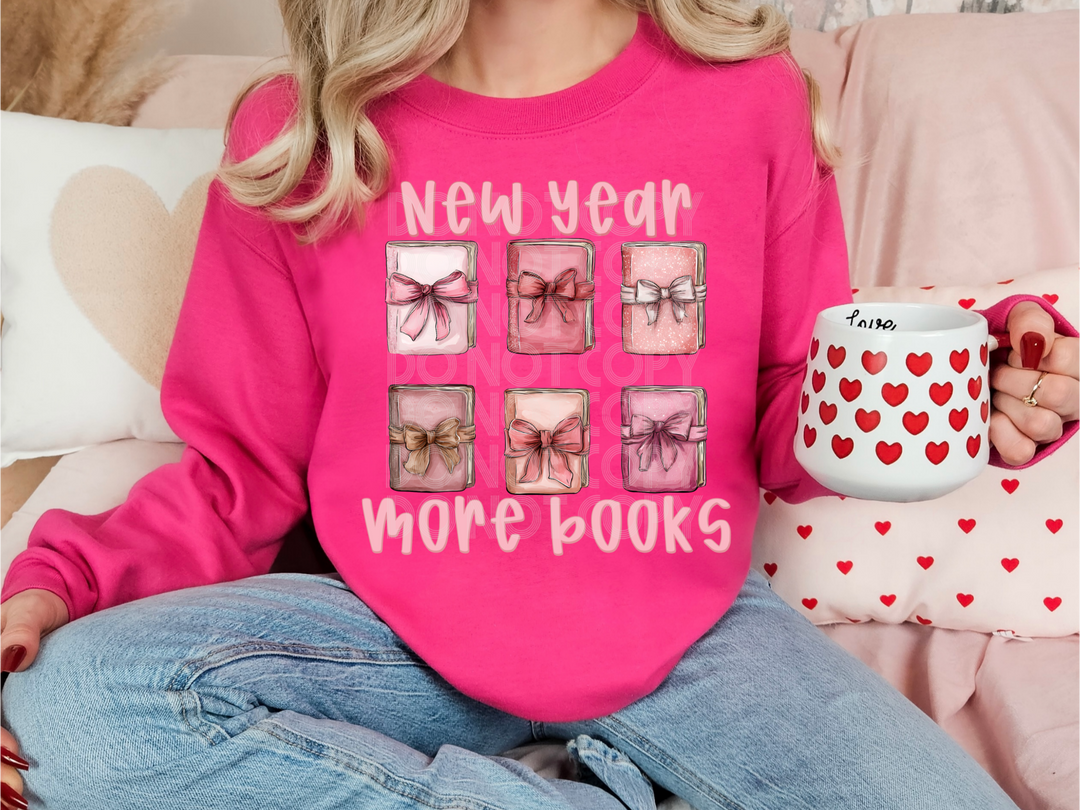 New Year New Books DTF Print