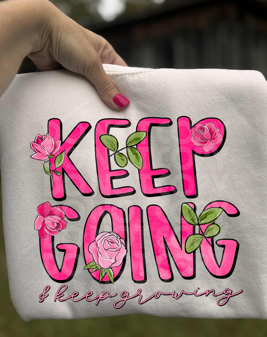 Keep Going DTF Print