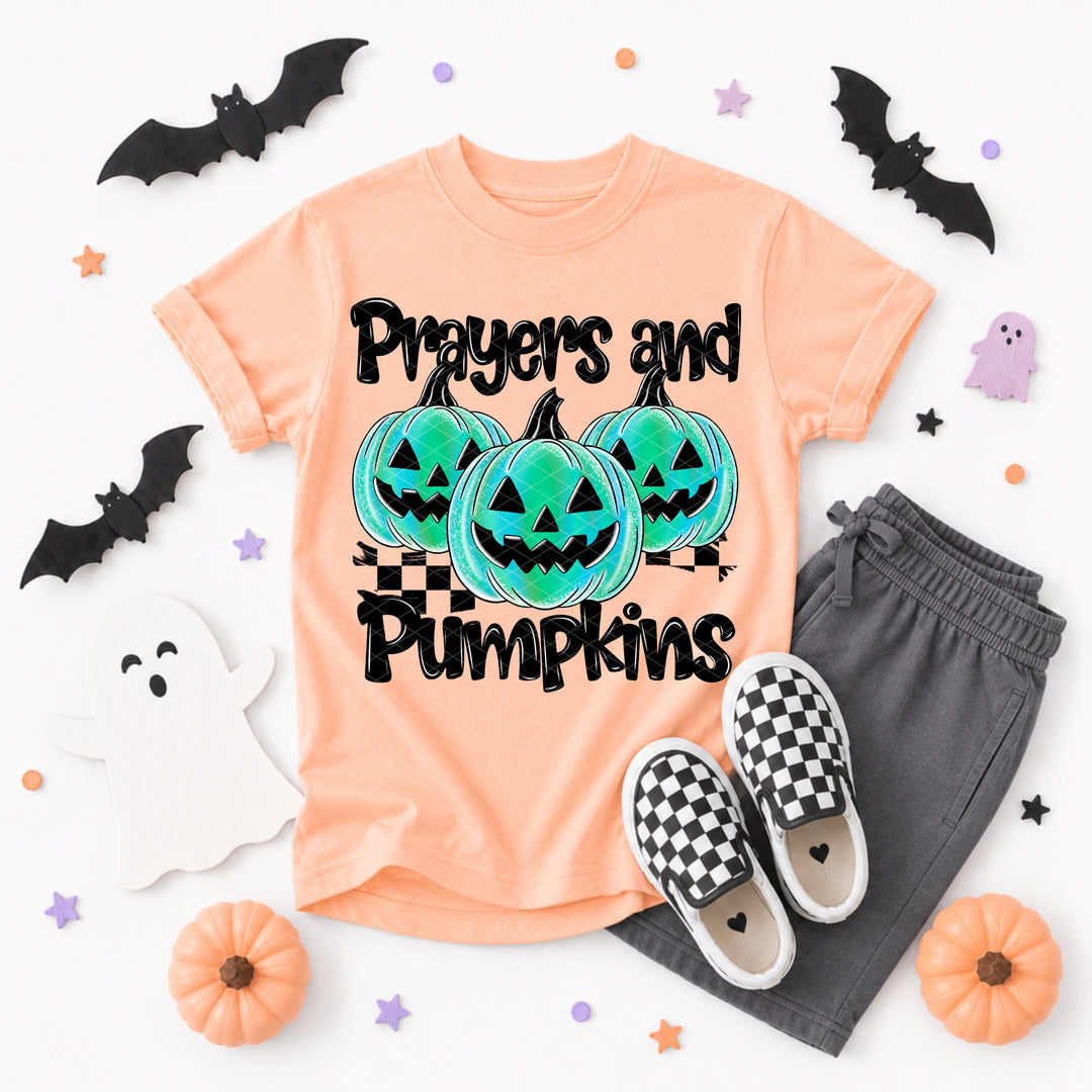 Prayers And Pumpkins DTF Print
