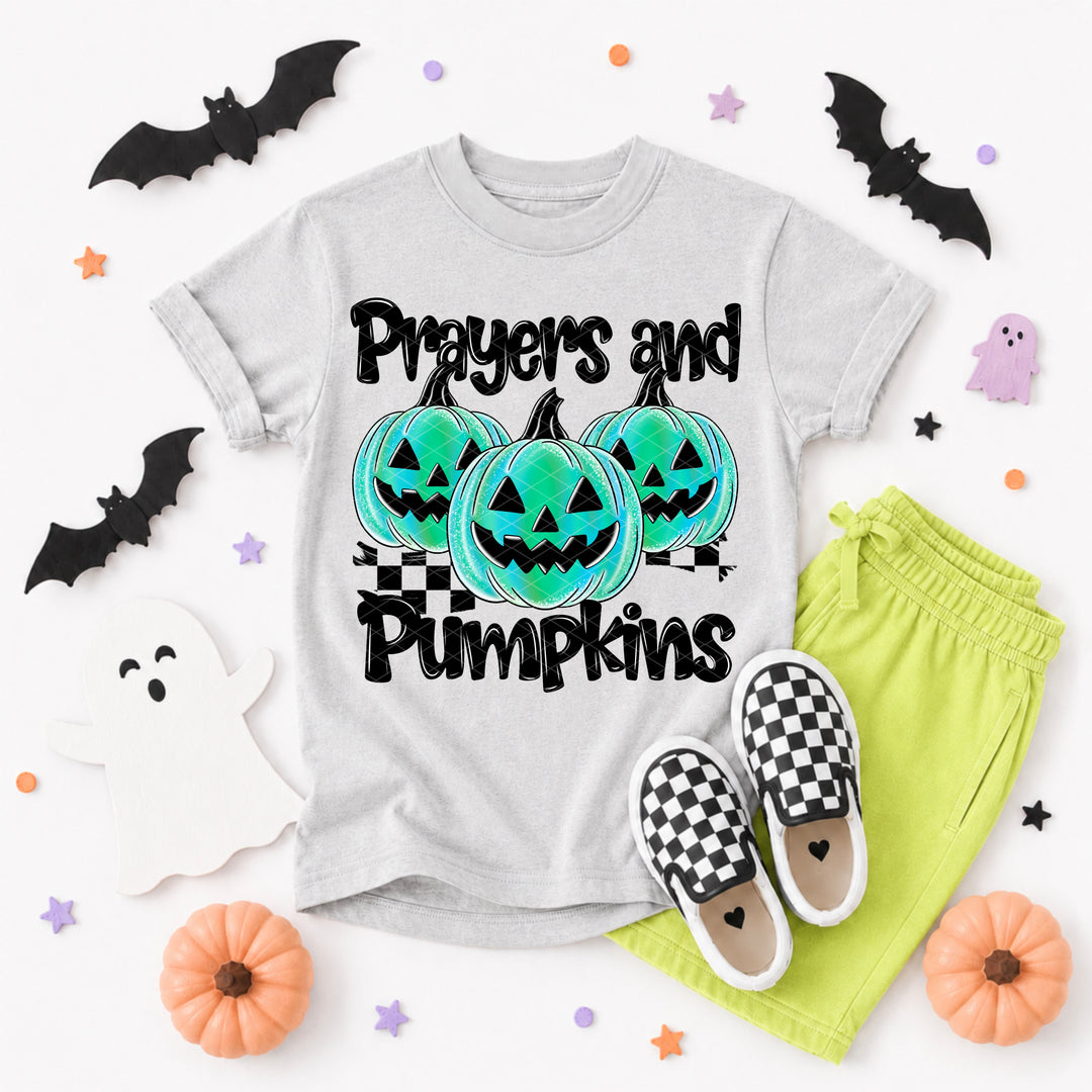 Prayers And Pumpkins DTF Print