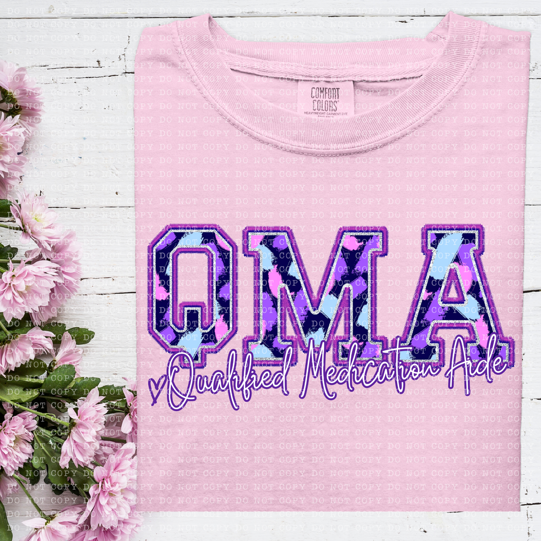 Perfectly Purple Occupations DTF Print