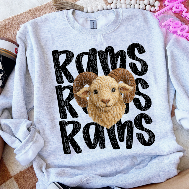 Yarn Mascots DTF Print