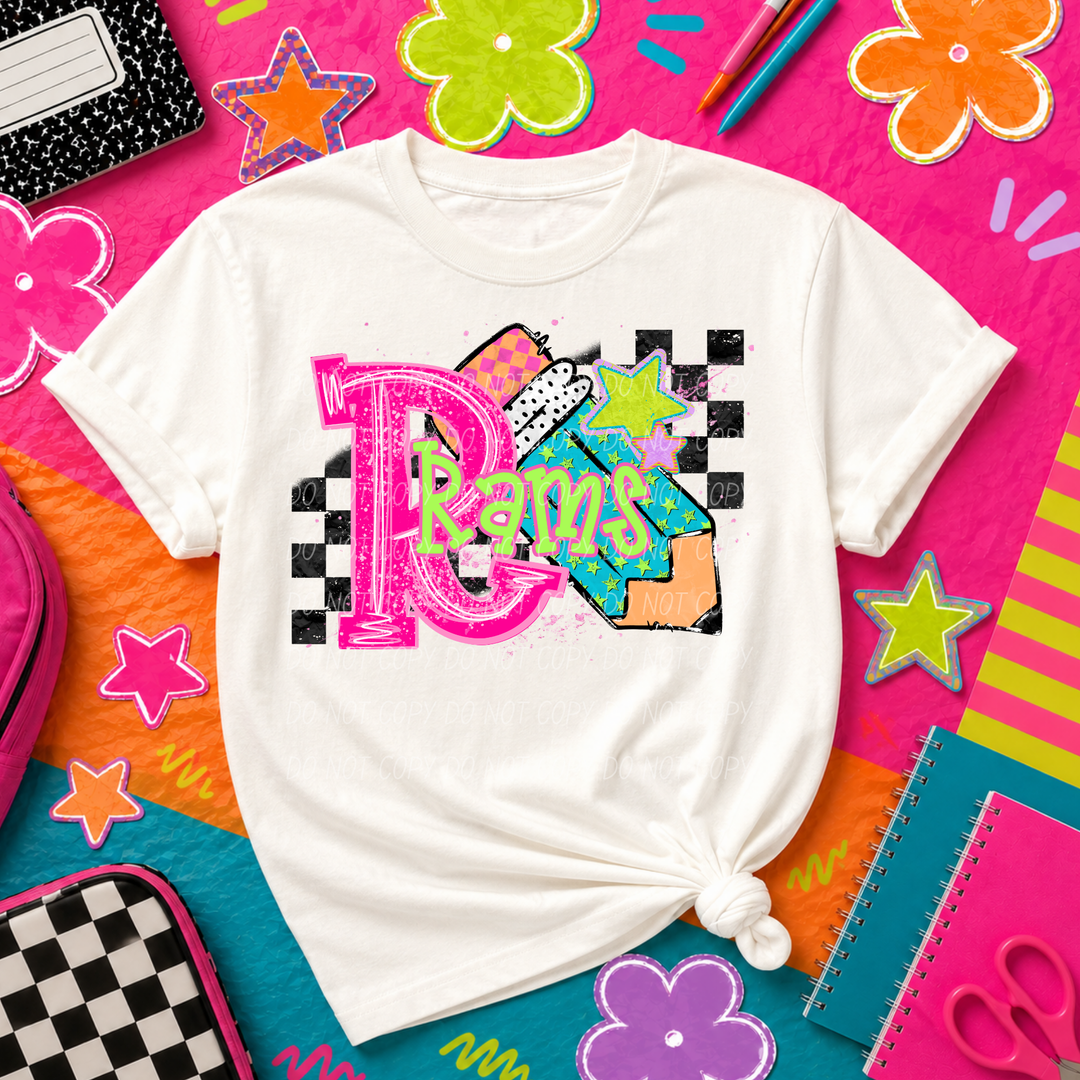 A Is For Mascots DTF Print