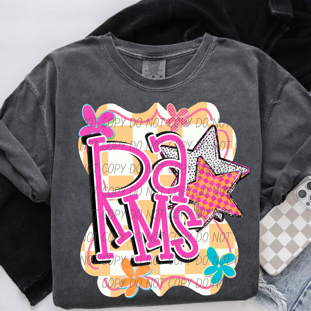 Petal Power Mascots DTF Print