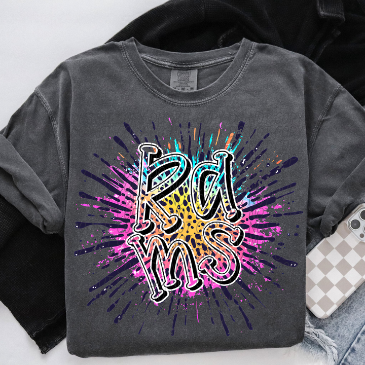 Color Splash Mascots Youth DTF Print