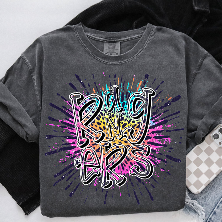 Color Splash Mascots Youth DTF Print