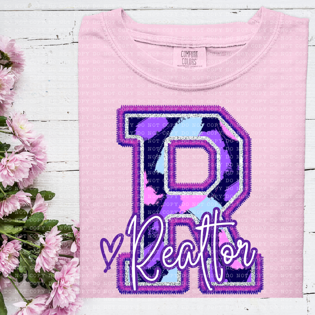 Perfectly Purple Occupations DTF Print