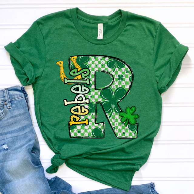 St Patrick's Day Mascots DTF Print