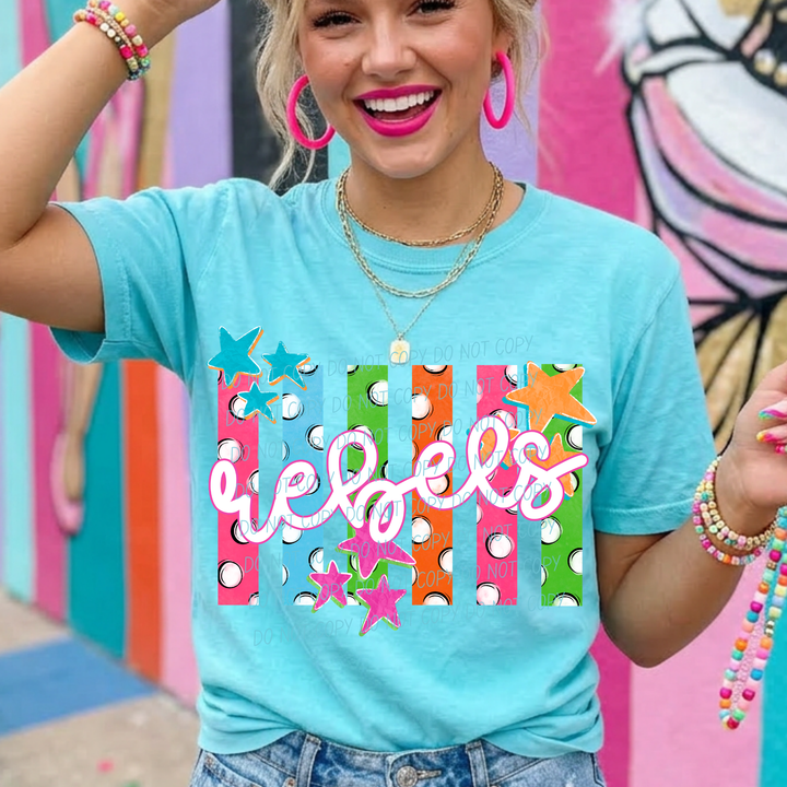 Polka Dot Pride DTF Print