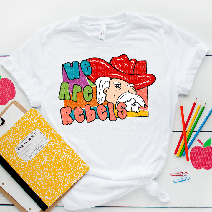 Retro We Are Mascots DTF Print