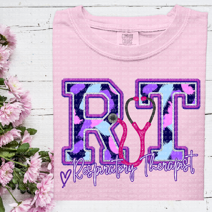 Perfectly Purple Occupations DTF Print