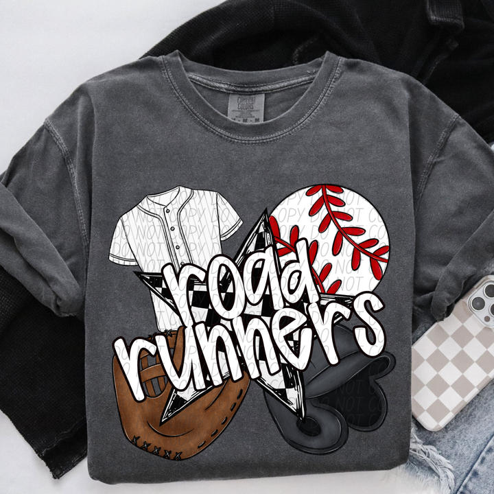 Baseball Mascots DTF Print